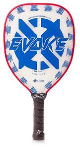 Onix Composite Evoke Tear Drop Pickleball Paddle Blue