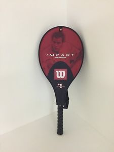Wilson Impact Tennis Racquet Titanium Soft Shock Racquet