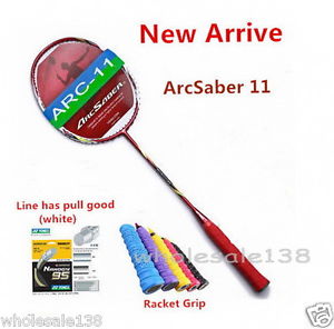 hot sell ARCSABER 11  badminton racket 100% carbon ARC 11 Badminton Racket  1pcs
