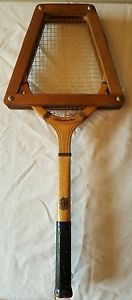 Vintage Spalding Lamina Wooden Tennis Racket