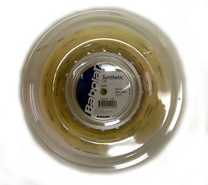 BABOLAT SYNTHETIC GUT 17 REEL - tennis racket string 660 ft 200M - Auth Dealer