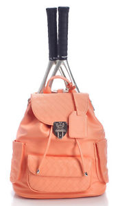 Court Couture Hampton Tennis Backpack - Coral (slight stain)