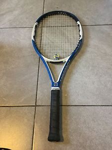 Wilson N Code N Fury MP 100 Tennis Racquet 4 1/4 Good Condition