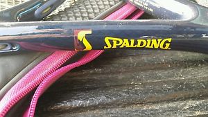 Spalding  premonition 105 tennis  racket  with cover