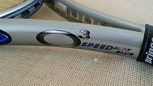 PRINCE O3 SPEEDPORT BLUE OVERSIZE 110 TENNIS RACQUET 4 1/2 27.5" 1300 POWER
