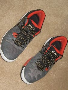 Mens ACICS Gel Resolution 6 Tennis Shoes, E500J, size 8