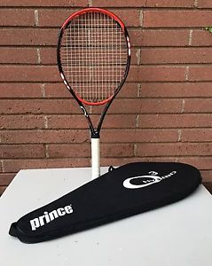 Prince O3 Hybrid Hornet OS OVERSIZE 110 4 1/4 Tennis Racquet +COVER PRO STRUNG
