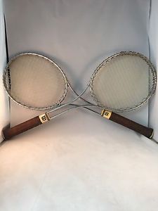 Wilson T 2000 Vintage Steel Tennis Racquet Racket 4 3/8L  Jimmy Connors Favorite