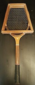 Vintage Cortland Line CO. Inc. Super Driver Wooden Tennis Racket