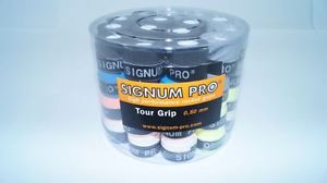 *NEW*60x Signum Pro Tour Grip Overgrip mix Tennis feel multicolour 60 absorbing