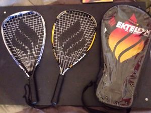 Ektelon Racquetball Racquet Set Power Level 1000 Revenge F3+ Avenger Powerfan F3