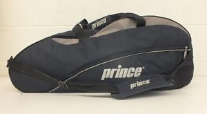 Prince Blue & Black Shoulder Carry Tennis Racquet Bag 8x13x31" Fast Shipping