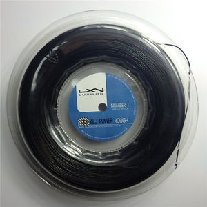 Luxilon Big Banger Alu Power Rough 125 Tennis Strings 200M Reel 1.25mm Black