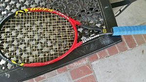 Wilson Hyper Pro Staff 6.1 Tennis Racquet - 95 square in. 4 5/8