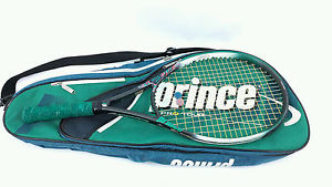 Prince ThunderLite OS 110 800 Power Level 4 1/8 Tennis Racquet Racket Case Bag