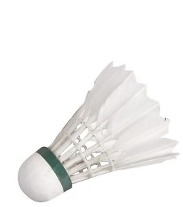 Hudora Plume Pour Badminton Nature Vitesse 6 Pièces (76053/01)