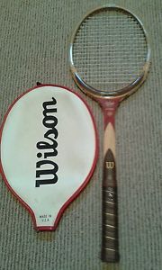 Wilson Butch Buchhols Autograph Racquet,Made in Belgium,4-1/2"Grip,Exec Cond.