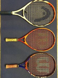 Junior Tennis Racquets Set Of 3