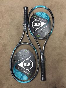 2X NEW Dunlop BIOMIMETIC 100 (16x19) Tennis Racquet Unstrung Size 4 3/8"