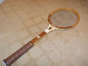 Vintage Wilson Billie Jean King Tennis Racquet - Size 4 1/2 - Autograph Series