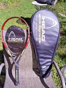 HEAD Intelligence i.S4 Oversize Tennis Racquet 4 1/2  with Original Padded Cover