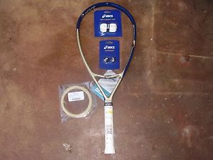 NEW ASICS 109 TENNIS RACQUET PACKAGE DEAL 41/4