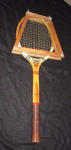 Vintage Mazply Dunlop Tennis Racket & Cover England 4 1/2 Light