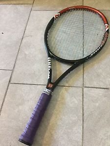 WILSON HYPER Carbon PRO STAFF 6.5 Tennis Racquet OS Oversize 110 Grip 4-3/8