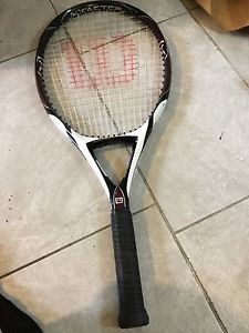 Excellent! Wilson KFactor K Zero 118, 4 1/2 Tennis Racquet