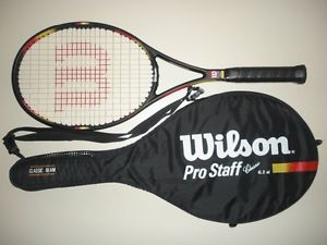 WILSON PRO STAFF CLASSIC 6.1 SI 95  16X18  TENNIS RACQUET 4 1/2 (NEW STRINGS)