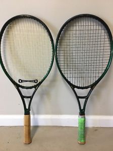 Lot Of 2 Prince Graphite II Oversize 4&5/8 EXCELLENT CONDITION See Pics!!