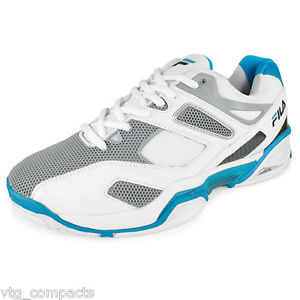 NEW IN BOX WOMEN'S FILA TENNIS / PICKLEBALL SHOES SNICKERS WHITE BLUE 7.5