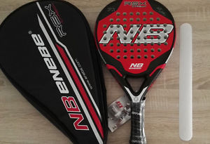PALA DE PADEL NB RSX CON FUNDA + PROTECTOR TRANSPARENTE
