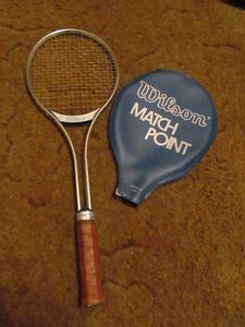 WILSON MATCH POINT, VINTAGE,  ALUMINUM TENNIS RACQUET,
