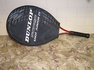 Dunlop Power Shot Junior 25 Tennis Racket Racquet with Cover, very little wear