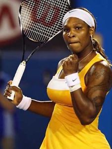 Nike Serena Williams Dri Fit Rare Yellow Gold Tennis Dress Medium M EUC