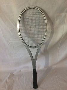 VINTAGE AMF HEAD ARTHUR ASHE COMPETITION COMPOSITE TENNIS RACKET W/cover 4 3/8