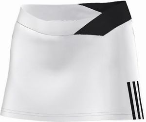 adidas Mujer Tenis Falda Response Falda blanco y negro