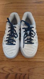 Asics C503Y  Kids Shoes White Size 2.5 Junior.Upper leather