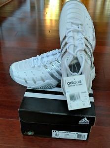 BNIB WOMENS ADIDAS  BARRICADE V CLASSIC  SIZE 8.5 - Hard to Find These Anymore