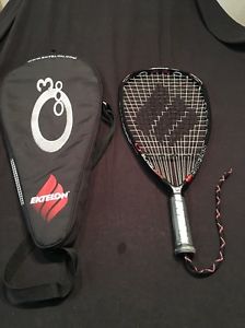Ektelon O3 Black 3000 Racquet Racket Ball Very Nice Condition WithCase & Extras.