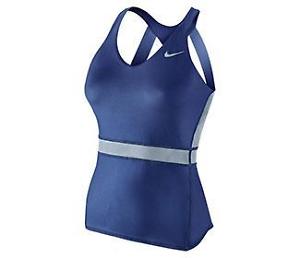 Women's Nike Dri-Fit Premier Maria Sharapova Tennis Tank Top Blue 620816-455 (S)
