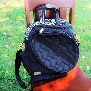 Cinda B Tennis Tote Bag in Jet Set Black