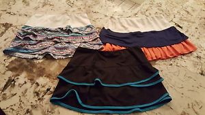 lucky in love size small tennis skirts - lot of 3