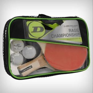 Dunlop Unisex Championship 2 Jugador Mesa Ping Pong Juego Bate Bola 2 Jugador