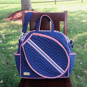 Cinda B Tennis Tote Bag in Neptune NWOT