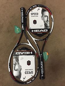 2x New Head Graphene Touch Speed Pro (18x20) Tennis Racquet Unstrung Sz 4 3/8