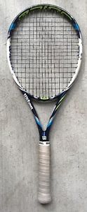 USED - Wilson Juice 100 tennis racket Grip 4 3/8"