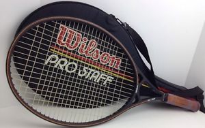 Wilson Pro Staff 125 Tennis Racket with Case (Chicago Version) Butt Cap GRL