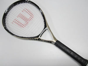 WILSON NCODE N2 N 2 OVERSIZE RACQUET (4 3/8) NEW GRIP / STRINGS!!!